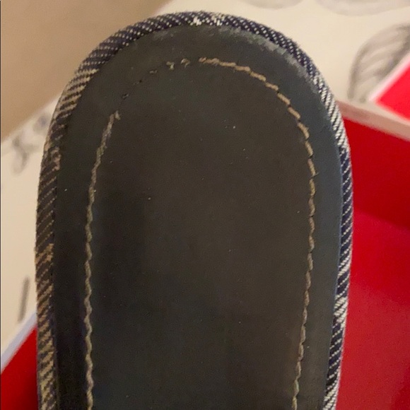 Coach denim wedges size 8 - Picture 10 of 10